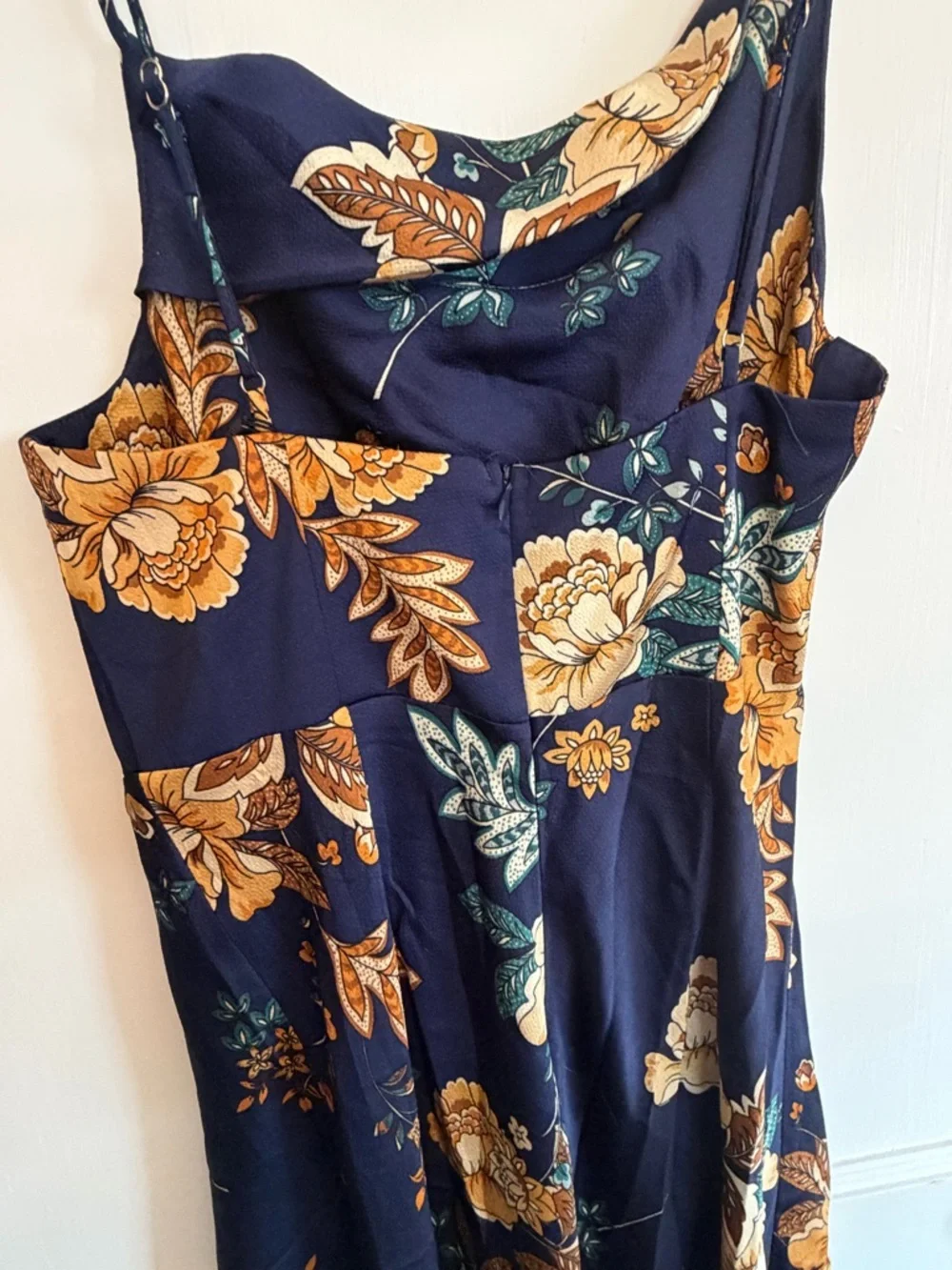 Hello Molly Women's Atlas Maxi Dress Blue Floral Size Small NWT Summer Dress - Picture 2 of 11